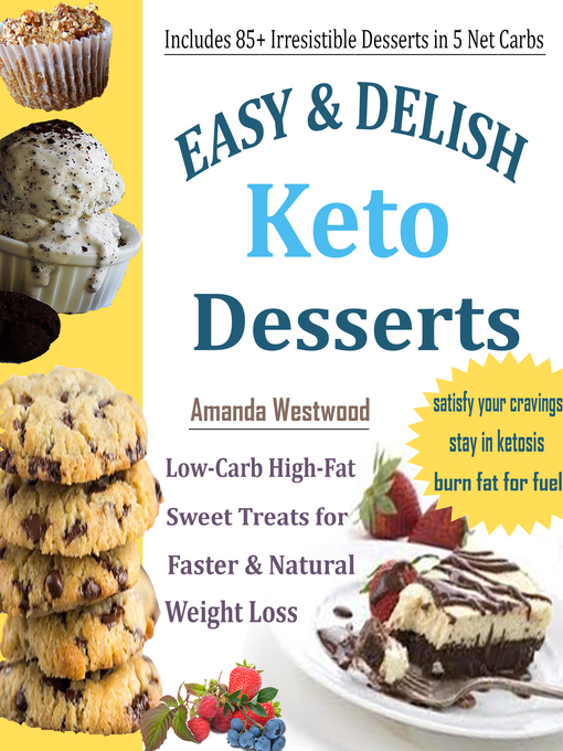 Title details for Easy & Delish Keto Desserts by Amanda Westwood - Wait list